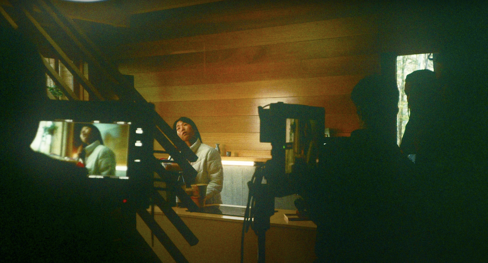 Production photos of "BUG," Episode 5 of A Thousand Suns.